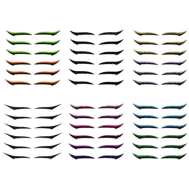 6 Pairs Fashion Eyes Sticker Non-reusable Sexy Cat Style Eyes Stickers Makeup Eyeliner Eye-shadow Face Sticker Eyes Makeup Tool
6 Pairs Fashion Eyes Sticker Non-reusable Sexy Cat Style Eyes Stickers Makeup Eyeliner Eye-shadow Face Sticker Eyes Makeup Tool