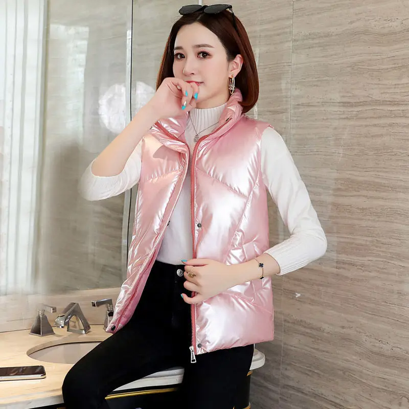 Женское зимнее пальто 2021 светильник Кая куртка, повседневный теплый непромокаемый женский костюм на молнии из хлопка без рукавов, короткая ... 
Женское зимнее пальто 2021 светильник Кая куртка, повседневный теплый непромокаемый женский костюм на молнии из хлопка без рукавов, короткая ...