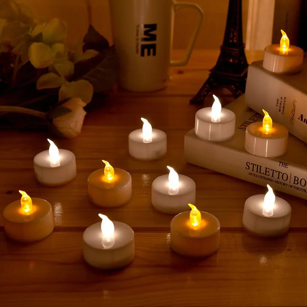 Hot Newest LED Flameless Candle Lights New Year Electronic Tea Lights Easter Romantic Confession Smoke-free Tea Wax Candle Light
Hot Newest LED Flameless Candle Lights New Year Electronic Tea Lights Easter Romantic Confession Smoke-free Tea Wax Candle Light