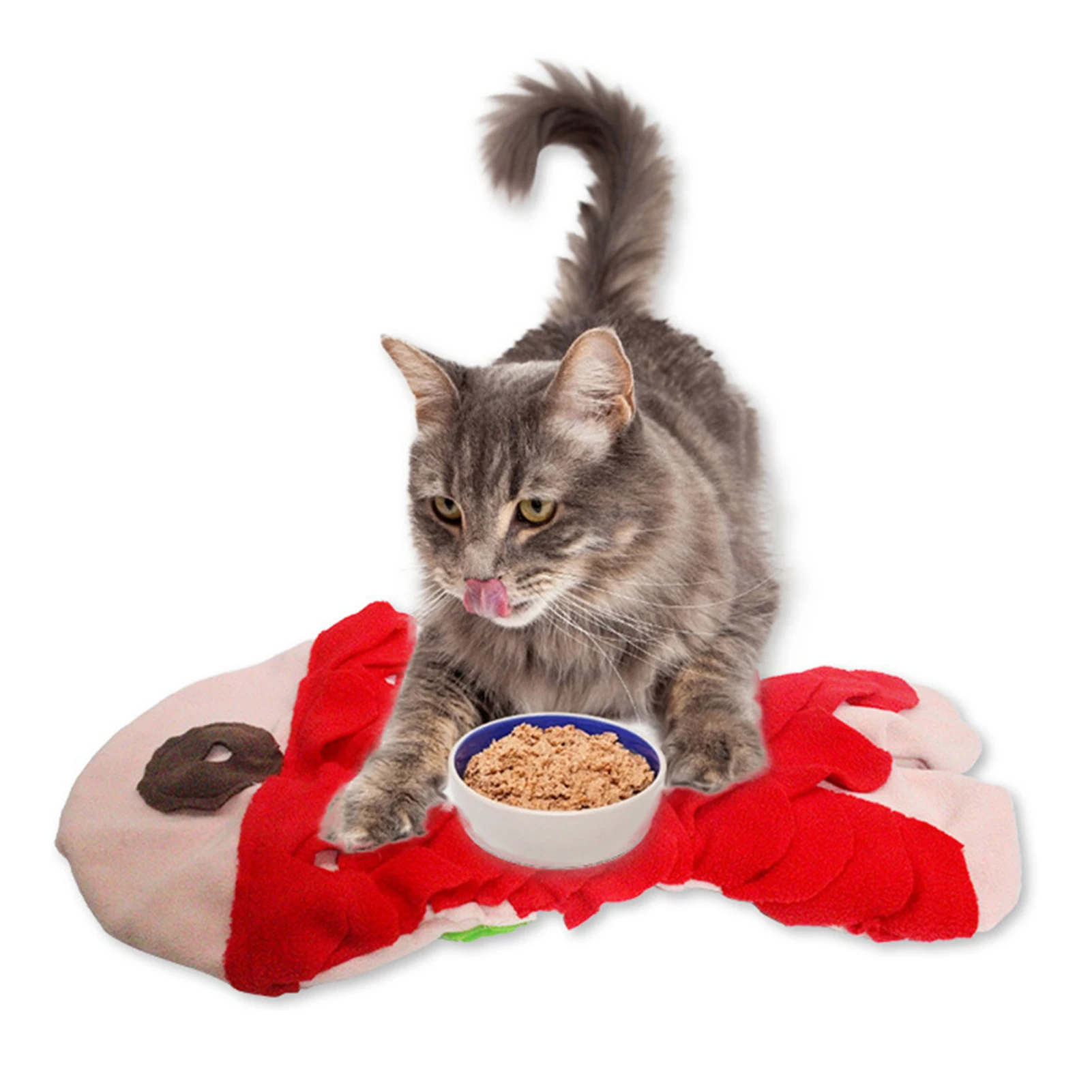 Pet Snuffle Mat Pet Sniffing Training Blanket Dog Slow Feeder Mat Cat Fish Shaped Foraging for Pet Toy Mascotas Gatos Accesory
Pet Snuffle Mat Pet Sniffing Training Blanket Dog Slow Feeder Mat Cat Fish Shaped Foraging for Pet Toy Mascotas Gatos Accesory