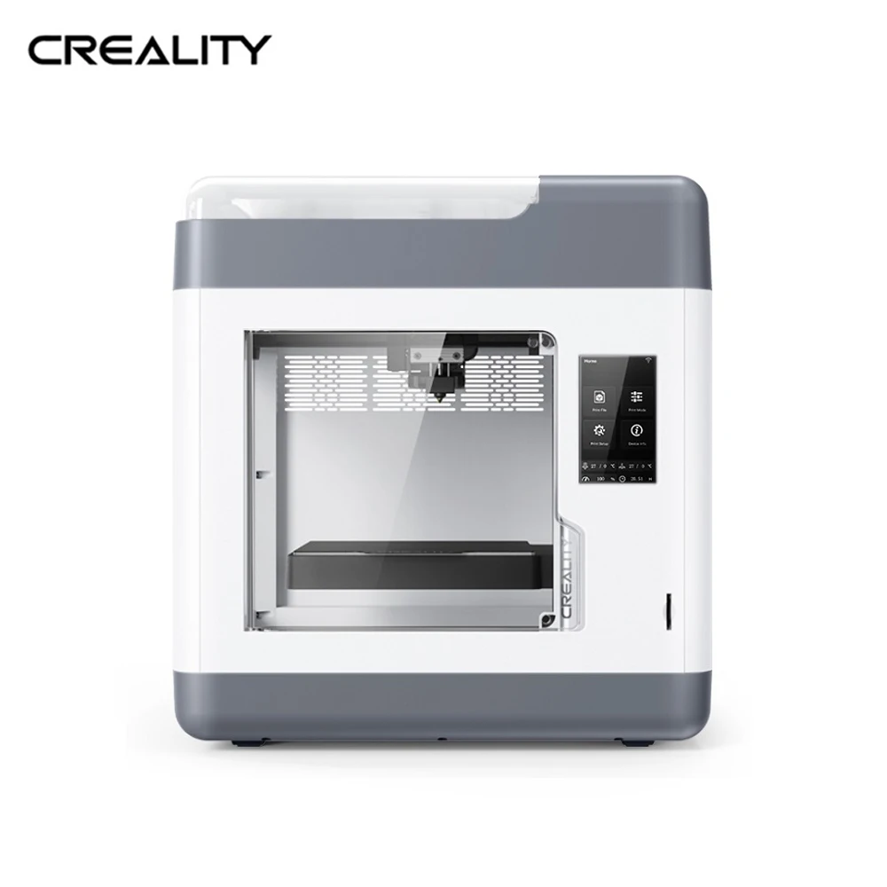 3D-принтер Creality Sermoon V1, полностью закрытое шасси с прямым приводом, бесшумная печать, дистанционный мониторинг печати, автоматическая подача
3D-принтер Creality Sermoon V1, полностью закрытое шасси с прямым приводом, бесшумная печать, дистанционный мониторинг печати, автоматическая подача