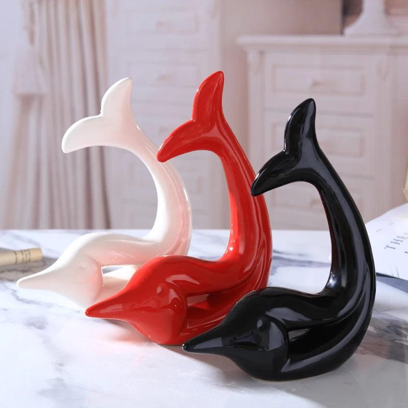 SIMPLE MODERN CERAMIC DOLPHIN ORNAMENTS ART WEDDING GIFTS PORCH TV CABINET FURNISHINGS CRAFTS BEDROOM HOME FIGURINES DECORATION
SIMPLE MODERN CERAMIC DOLPHIN ORNAMENTS ART WEDDING GIFTS PORCH TV CABINET FURNISHINGS CRAFTS BEDROOM HOME FIGURINES DECORATION