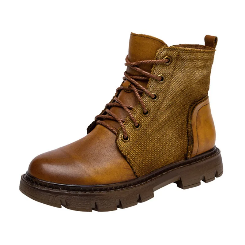 Martin boots women 2019 autumn winter new leather retro boot women plus velvet warm comfortable soft bottom snow boots women
Martin boots women 2019 autumn winter new leather retro boot women plus velvet warm comfortable soft bottom snow boots women
