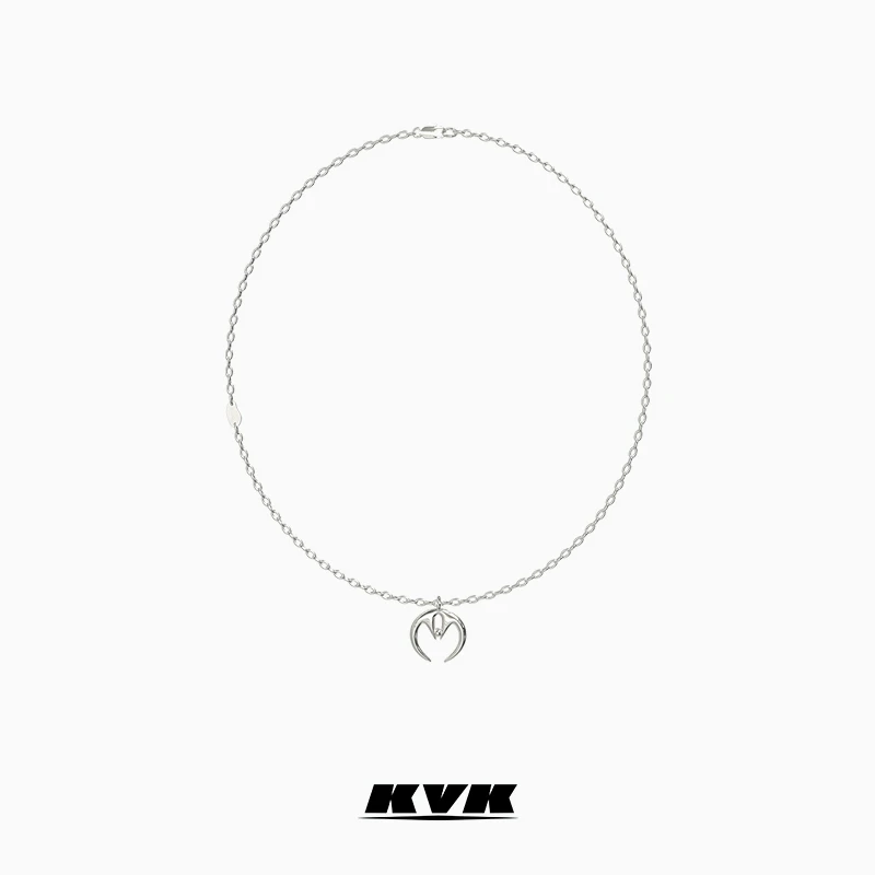 KVK spider symbol pendant female 925 silver couple necklace light luxury niche cold wind necklace 2021 new trend
KVK spider symbol pendant female 925 silver couple necklace light luxury niche cold wind necklace 2021 new trend