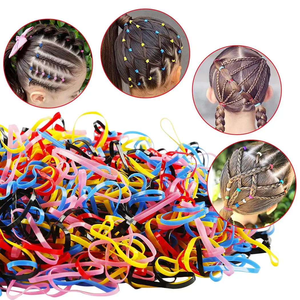 500pcs/Box Colorful Rings Hairband Rope Silicone Ponytail Holder Rubber Band Scrunchies Tie Gum Girls Hair Accessories
500pcs/Box Colorful Rings Hairband Rope Silicone Ponytail Holder Rubber Band Scrunchies Tie Gum Girls Hair Accessories