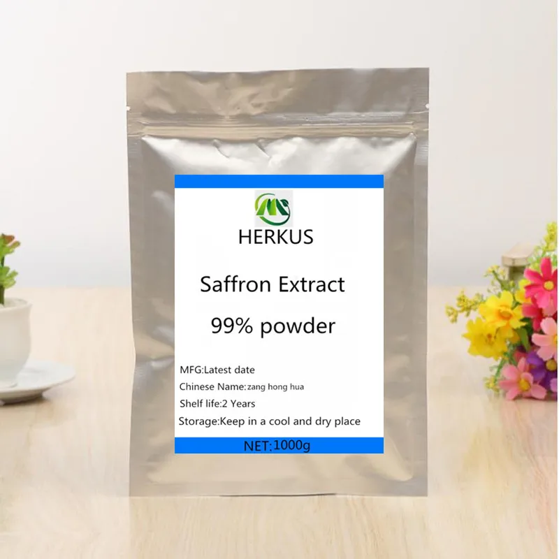Hot sale high quality pure natural saffron extract powder, saffron, zang hong hua, enhance memory, beauty
Hot sale high quality pure natural saffron extract powder, saffron, zang hong hua, enhance memory, beauty