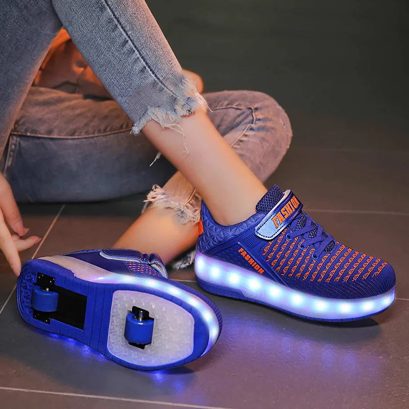 28-40 Kids Sneakers Wheels Girls LED Glowing Sports Shoes USB Charging Children Sports Shoes Wheels Shoes for Children Boys 2021
28-40 Kids Sneakers Wheels Girls LED Glowing Sports Shoes USB Charging Children Sports Shoes Wheels Shoes for Children Boys 2021