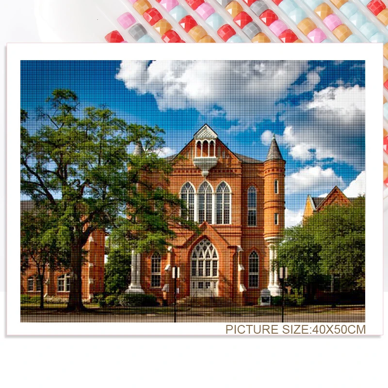 Architecture Landscape Diamond Painting Kits for Home Embroidery Full Square Round Diamond 5D Diy Cross Stitch Handmade Gift
Architecture Landscape Diamond Painting Kits for Home Embroidery Full Square Round Diamond 5D Diy Cross Stitch Handmade Gift