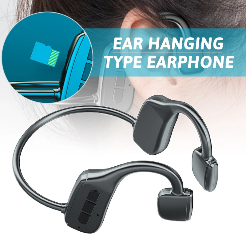 1pc Open Ear Bone Conduction Headset Wireless Headphones Earbuds Dual Noise-Cancelling Microphones For Sport Running Headset
1pc Open Ear Bone Conduction Headset Wireless Headphones Earbuds Dual Noise-Cancelling Microphones For Sport Running Headset