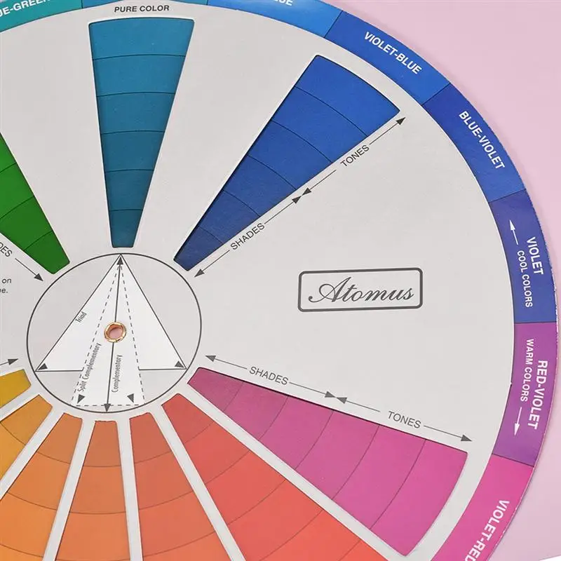 Nails Color Wheel Tattoo Color Learning Rotation Wheel Color Board Chart Mixed Color Guide Tool Woman Tattoo Nails Accessories
Nails Color Wheel Tattoo Color Learning Rotation Wheel Color Board Chart Mixed Color Guide Tool Woman Tattoo Nails Accessories