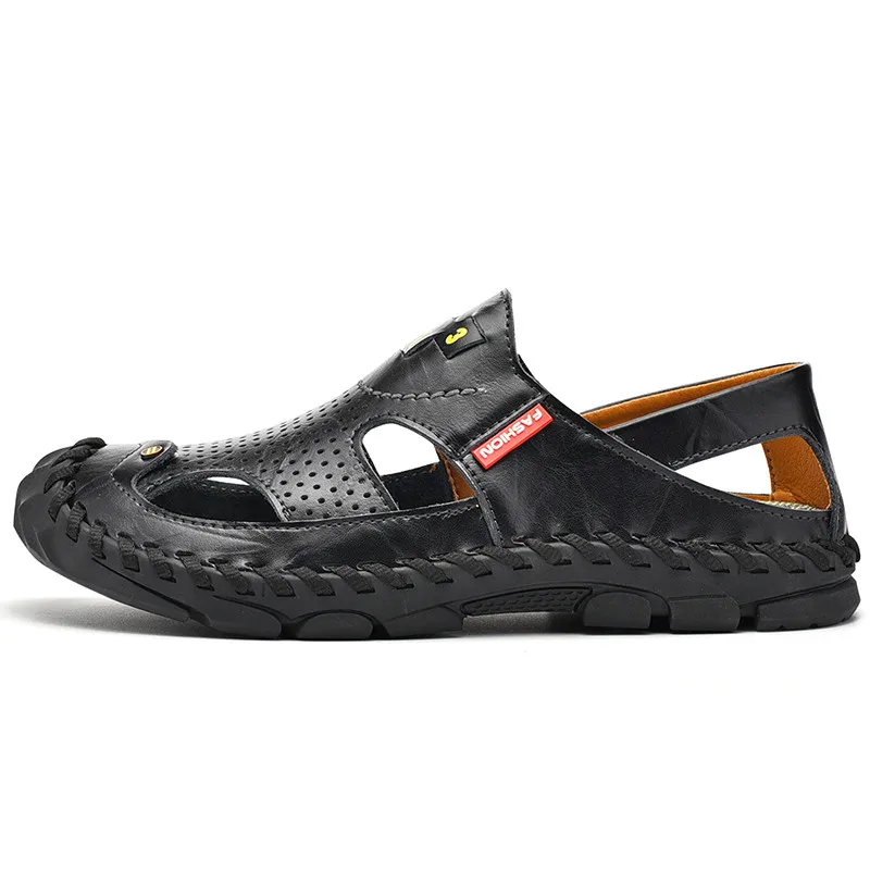 

leather playa beach shower roman sandals branded sandles slides sandales unisex luxe man ete sport slide mens sandal 2020 de da