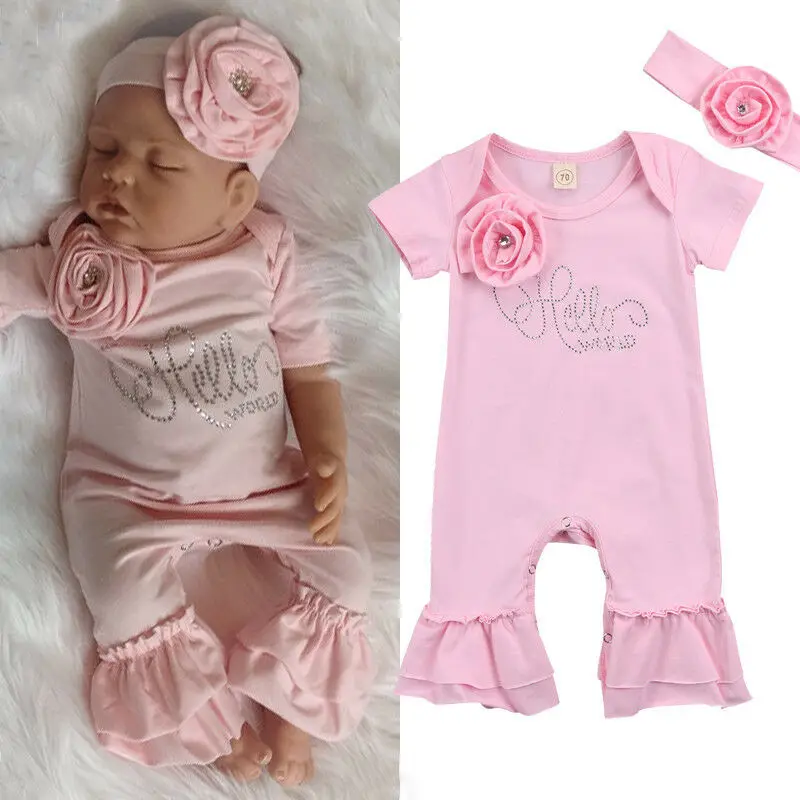 Infant Baby Girls Robe Romper Floral Romper with Headband Outfit Clothes summer clothes 0-18M
Infant Baby Girls Robe Romper Floral Romper with Headband Outfit Clothes summer clothes 0-18M