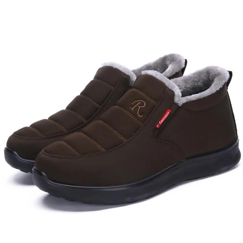 New Men Boots Winter With Fur 2018 Warm Snow Boots Men Winter Boots Work Shoes Men Footwear Fashion Rubber Ankle Shoes 38-44
New Men Boots Winter With Fur 2018 Warm Snow Boots Men Winter Boots Work Shoes Men Footwear Fashion Rubber Ankle Shoes 38-44