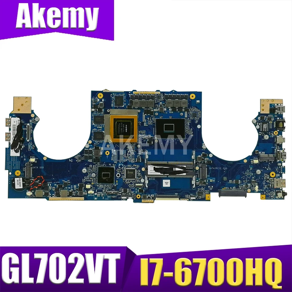 Akemy 90NB0CQ0-R00010 материнская плата для ASUS GL702VT S7VT материнская плата ноутбука SR2FQ I7-6700HQ GTX970M-3GB
Akemy 90NB0CQ0-R00010 материнская плата для ASUS GL702VT S7VT материнская плата ноутбука SR2FQ I7-6700HQ GTX970M-3GB