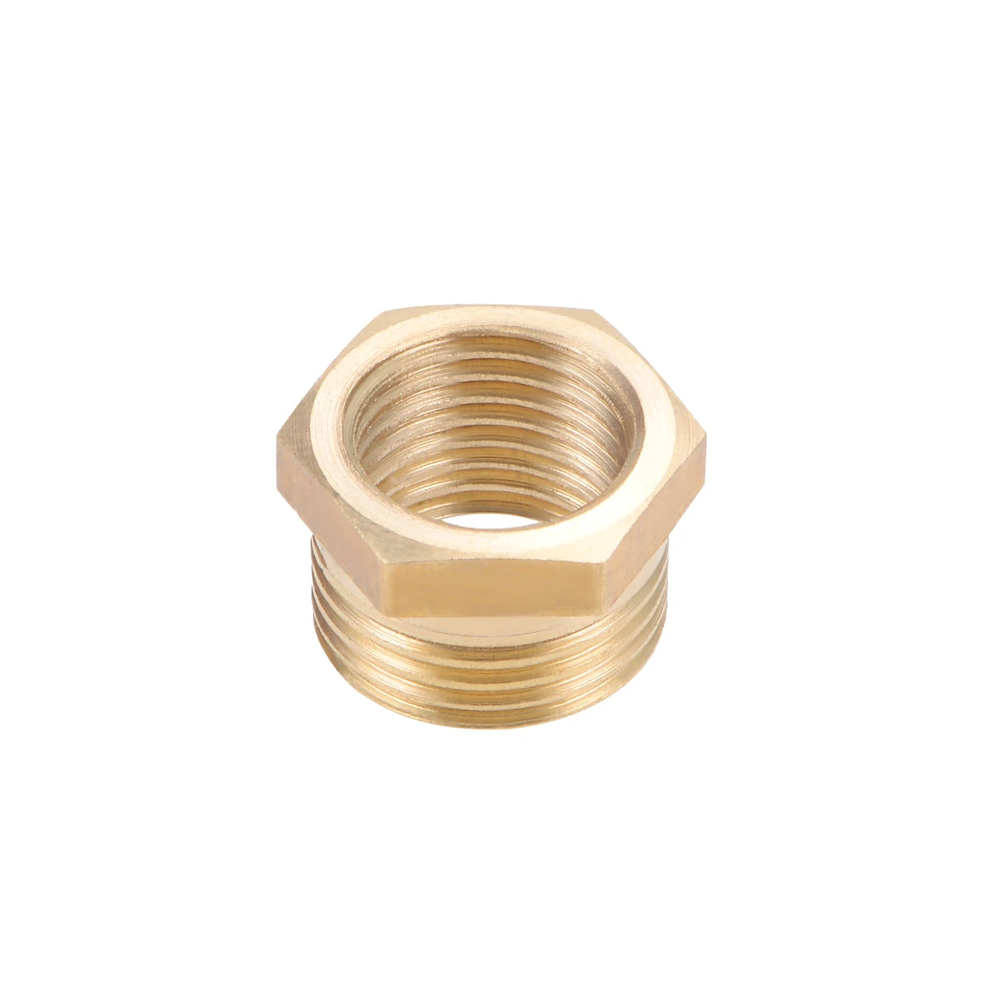 uxcell Brass Threaded Pipe Fitting G3/8 Male x G1/4 Female Hex Bushing Adapter 5pcs
uxcell Brass Threaded Pipe Fitting G3/8 Male x G1/4 Female Hex Bushing Adapter 5pcs