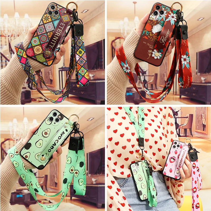 Wrist Strap Case For iPhone 12 mini 11 11Pro SE 2020 7 8 Plus 6 S 5 For iPhone 12 11 Pro X XR XS 13 Max Flower Neck Lanyard Etui
Wrist Strap Case For iPhone 12 mini 11 11Pro SE 2020 7 8 Plus 6 S 5 For iPhone 12 11 Pro X XR XS 13 Max Flower Neck Lanyard Etui