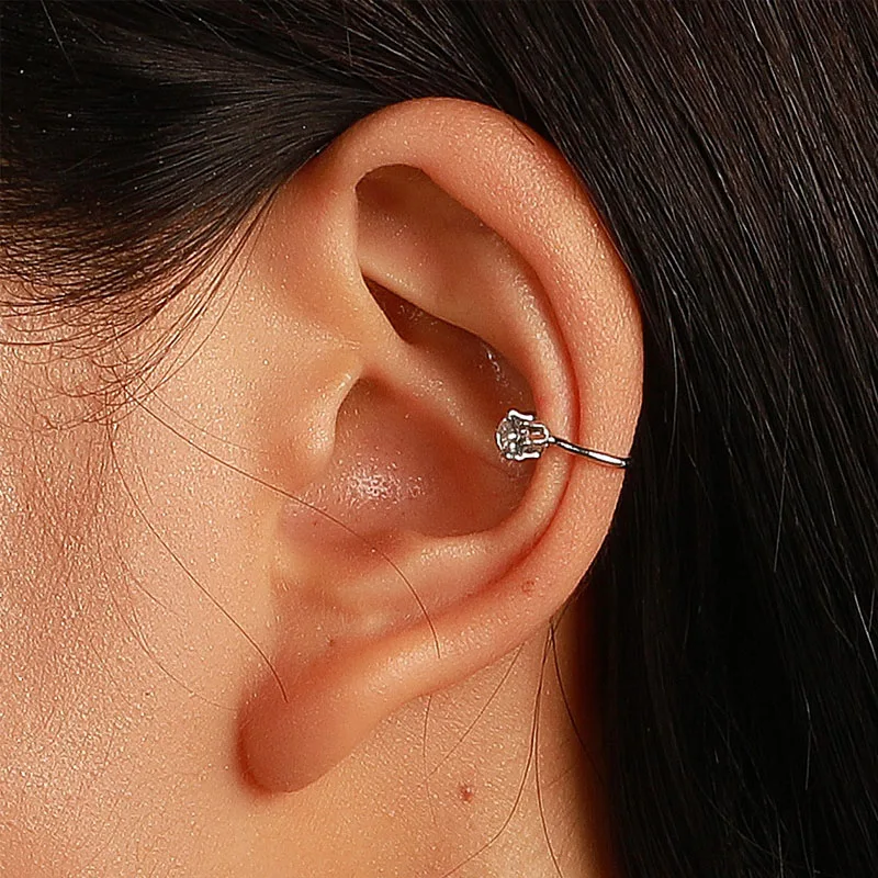Crystal Ear Cuff Earring for Women Gold Color C-Shape Without Piercing Statement Small Earring Bridal Wedding Ear Clip Jewelry
Crystal Ear Cuff Earring for Women Gold Color C-Shape Without Piercing Statement Small Earring Bridal Wedding Ear Clip Jewelry