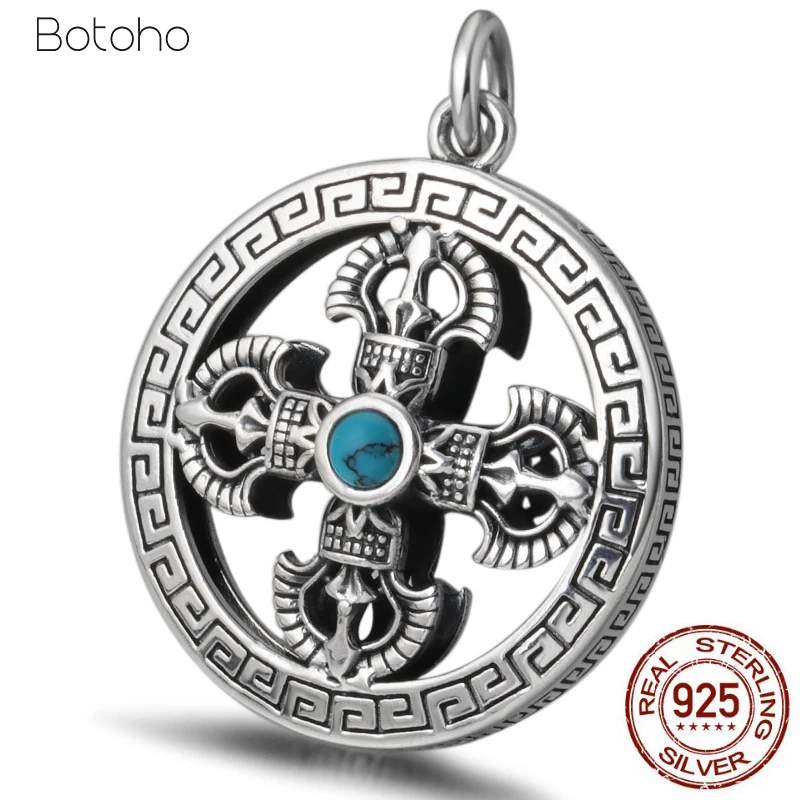990 sterling silver color buddhism vajra pestle Retro pendant necklace jewelry antique craft Buddhist ritual Vajra evil Pendant
990 sterling silver color buddhism vajra pestle Retro pendant necklace jewelry antique craft Buddhist ritual Vajra evil Pendant