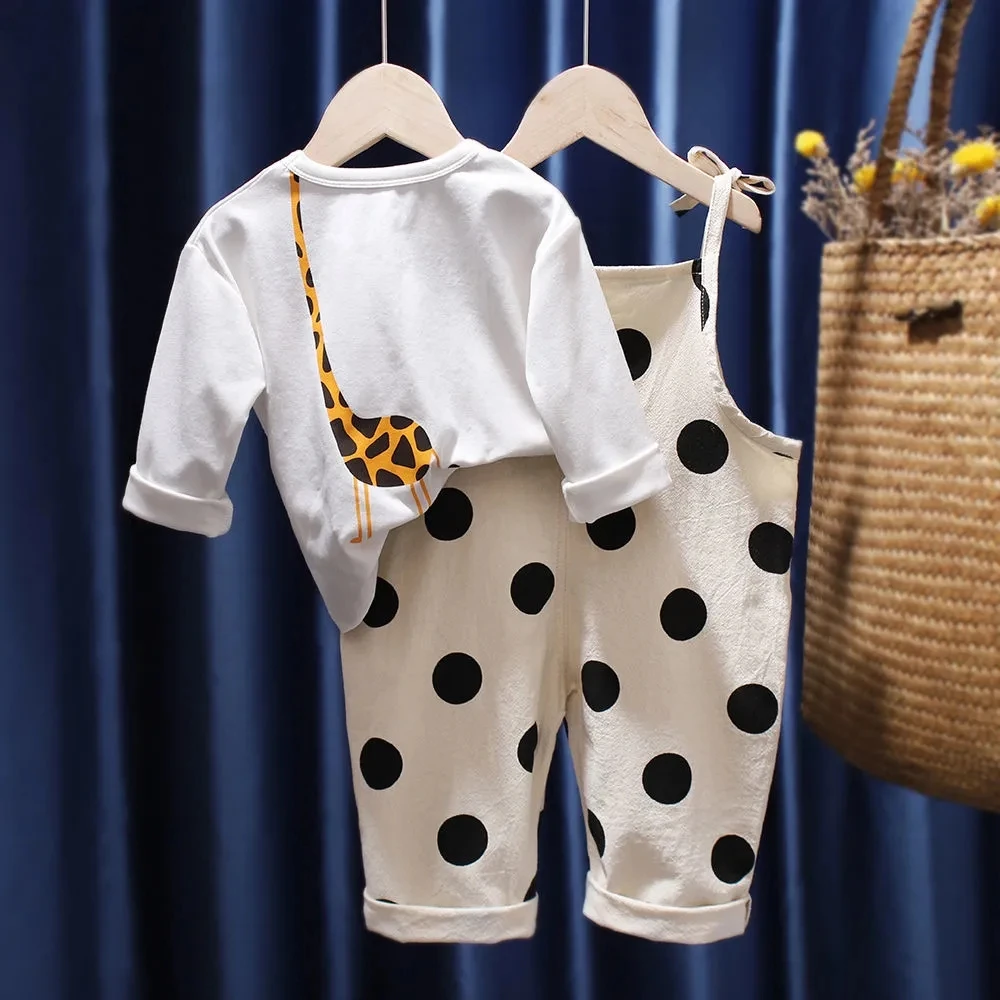 Children's Clothes Set Girls T-shirt + Pants Sets New Boy Baby Overalls Spring Autumn Cute Outing Clothes Kids Trousers
Children's Clothes Set Girls T-shirt + Pants Sets New Boy Baby Overalls Spring Autumn Cute Outing Clothes Kids Trousers