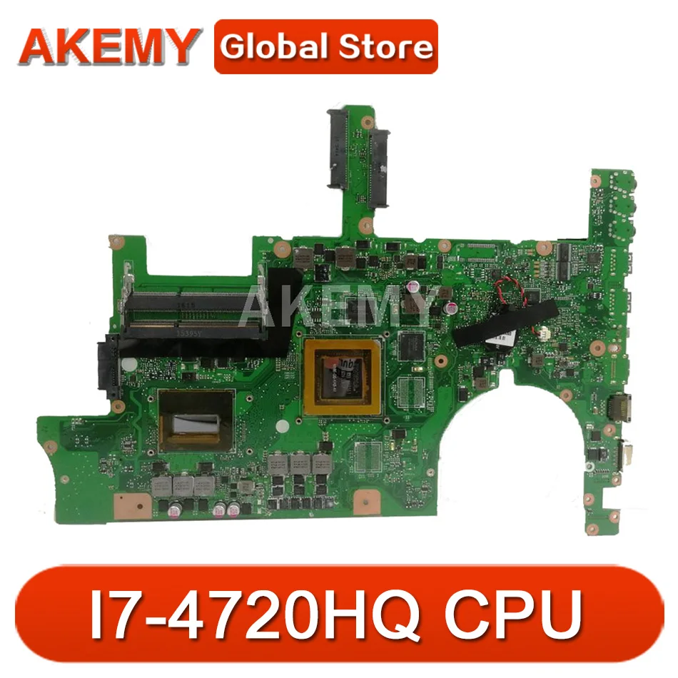 G751JL motherboard with i7-4720 CPU GTX965M motherboard REV2.0 For ASUS G751JT G751JL Laptop mainboard Tested 90NB0890-R02000
G751JL motherboard with i7-4720 CPU GTX965M motherboard REV2.0 For ASUS G751JT G751JL Laptop mainboard Tested 90NB0890-R02000