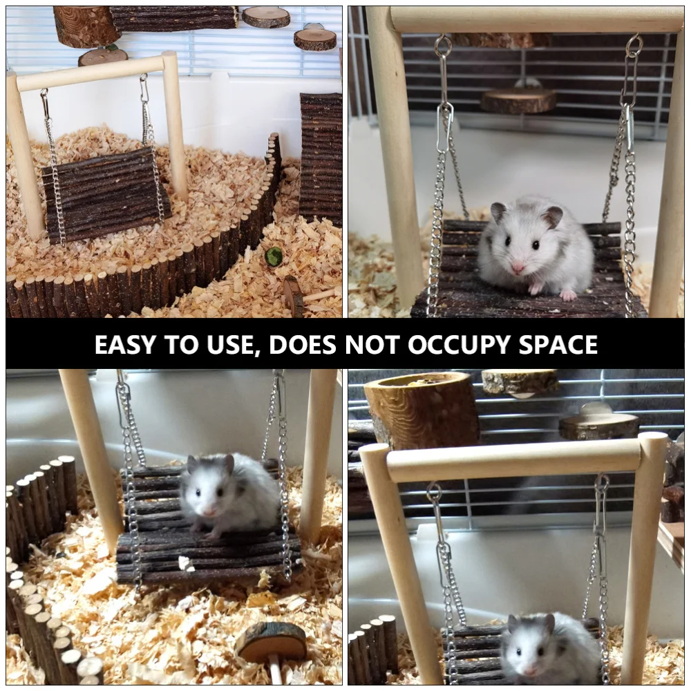 1pc Parrot Hamster Hammock Bird Parrot Cage Hanging Swing Chewing 
1pc Parrot Hamster Hammock Bird Parrot Cage Hanging Swing Chewing