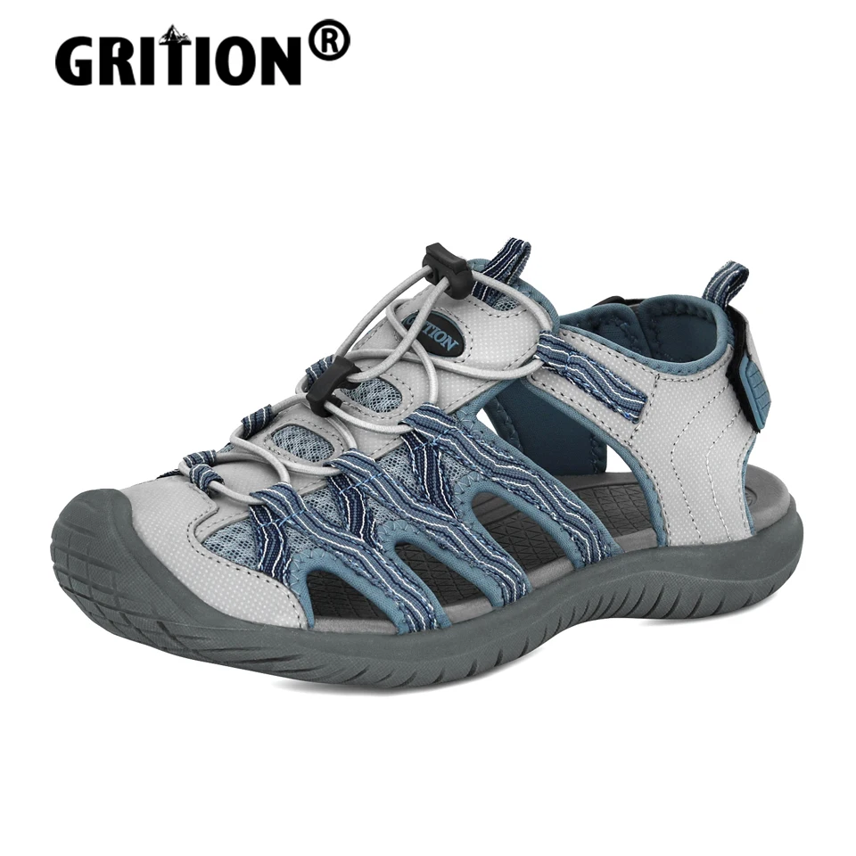 GRITION Women Sandals Non-Slip Summer Beach Shoes Outdoor Trekking Hiking Sandals 2021 New Plus Size 36-41 Gladiator Flat Heels
GRITION Women Sandals Non-Slip Summer Beach Shoes Outdoor Trekking Hiking Sandals 2021 New Plus Size 36-41 Gladiator Flat Heels