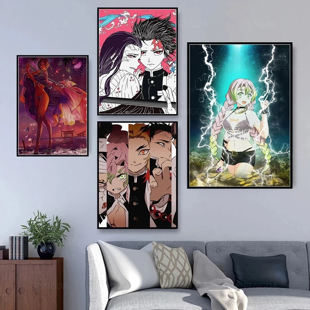 Wall Art Japan Anime Home Decor Demon Slayer Canvas Print Painting Modern Girl Poster Living Room Modular Pictures No Frame Art
Wall Art Japan Anime Home Decor Demon Slayer Canvas Print Painting Modern Girl Poster Living Room Modular Pictures No Frame Art