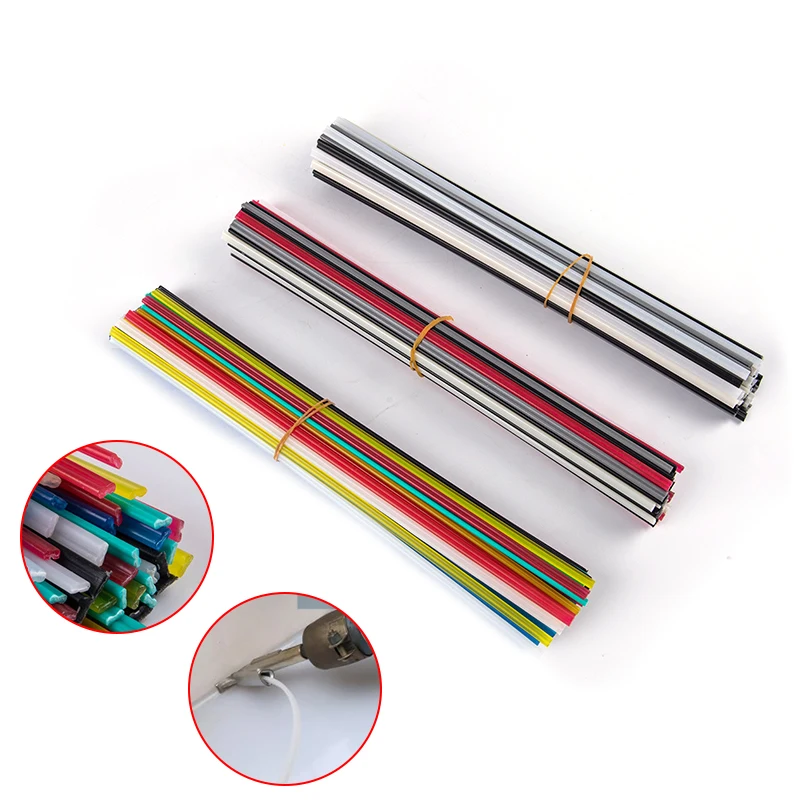 50/60Pcs Plastic Multi-color Welding Rods Sticks 250mm For Plastic Welder Gun Bumper Repair
50/60Pcs Plastic Multi-color Welding Rods Sticks 250mm For Plastic Welder Gun Bumper Repair