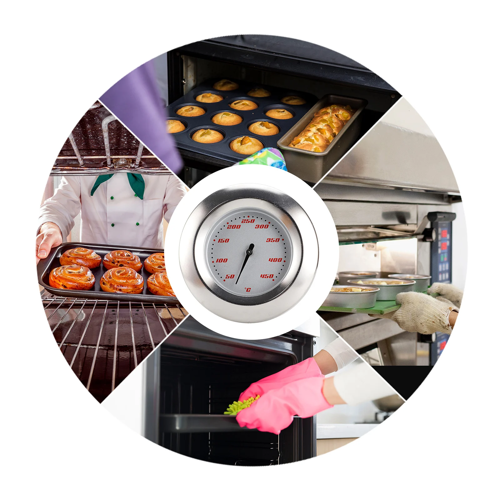 50-450 Kitchen Oven Bbq Thermometers Stainless Steel Food Meat Dial Thermometer Temperature Gauge Household Supplies
50-450 Kitchen Oven Bbq Thermometers Stainless Steel Food Meat Dial Thermometer Temperature Gauge Household Supplies