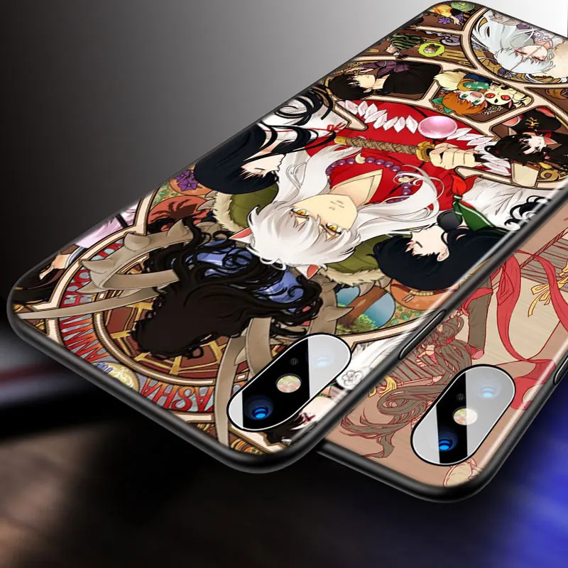 Anime Inuyasha For Apple iPhone 12 11 Pro Max mini XS Max XR X 8 7 6 6S Plus 5S SE 2020 Soft Black Phone Case
Anime Inuyasha For Apple iPhone 12 11 Pro Max mini XS Max XR X 8 7 6 6S Plus 5S SE 2020 Soft Black Phone Case