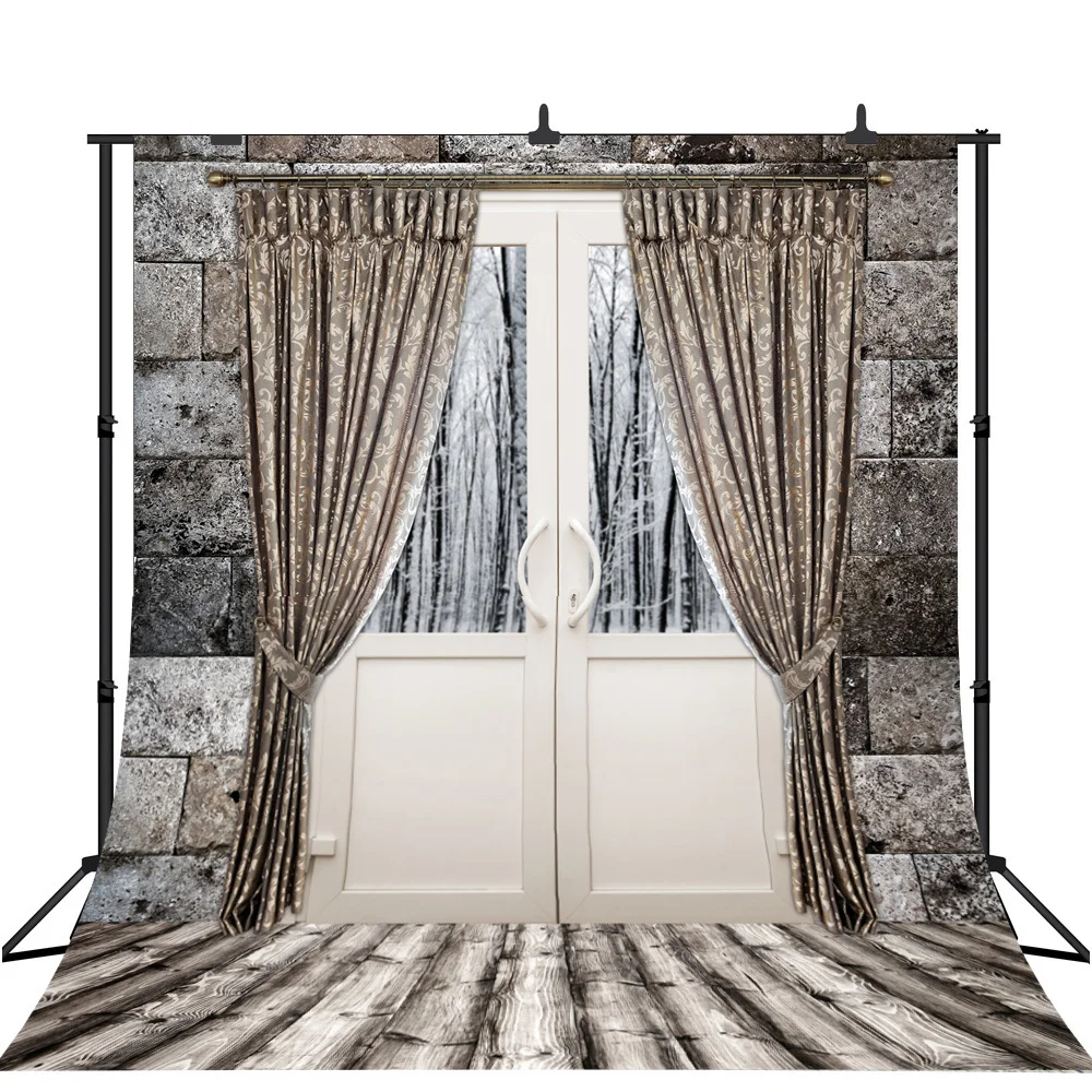 Lyavshi Winter scenic Photography backgrounds door snow Wooden floor Brick wall Christmas photo backdrops For Photography Studio
Lyavshi Winter scenic Photography backgrounds door snow Wooden floor Brick wall Christmas photo backdrops For Photography Studio