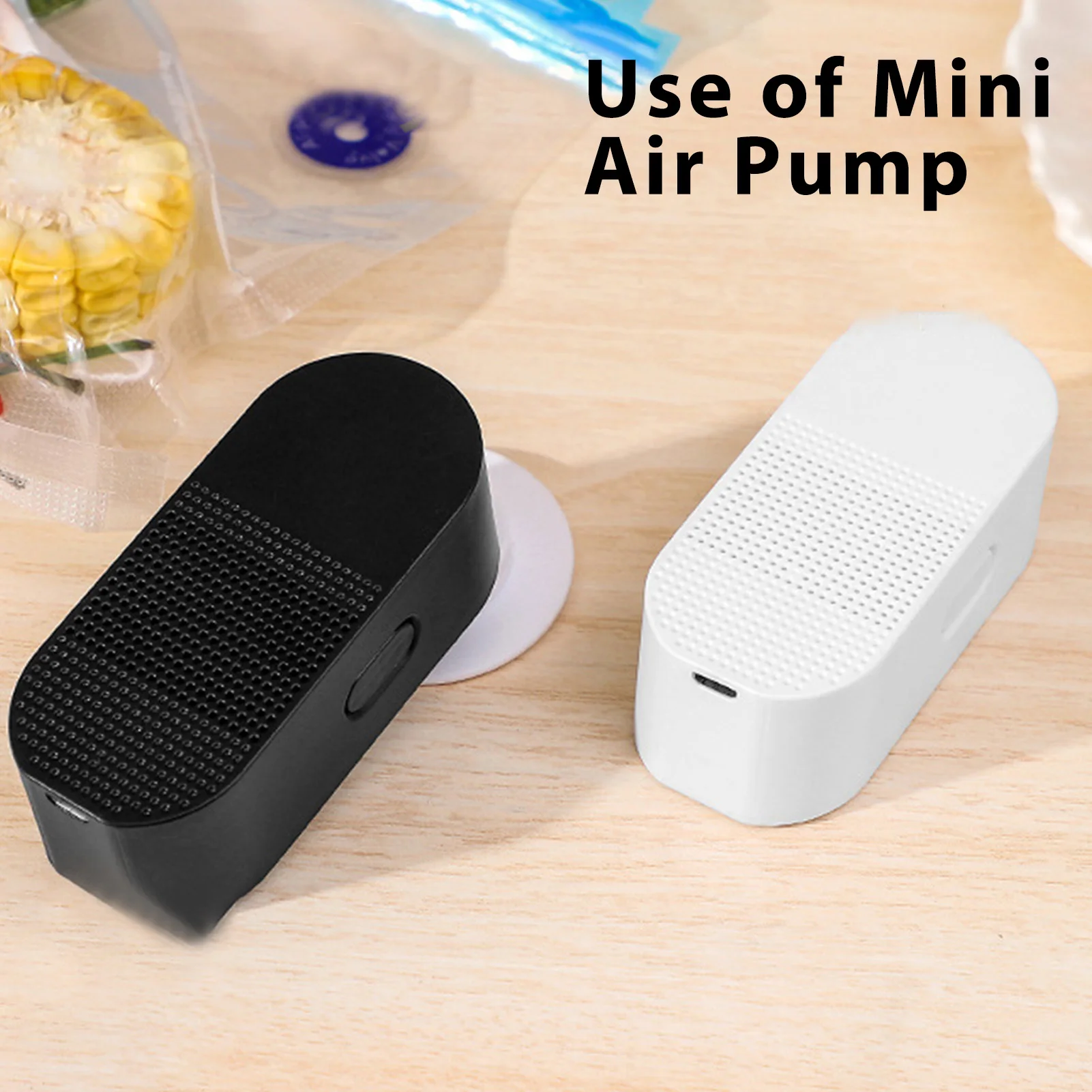 2 IN 1 Mini USB Automatic Compression Vacuum Pump Food Sealer Clamp Snack Fresh Fruit Vacuum Bag Kitchen Storage Organizer Tool
2 IN 1 Mini USB Automatic Compression Vacuum Pump Food Sealer Clamp Snack Fresh Fruit Vacuum Bag Kitchen Storage Organizer Tool