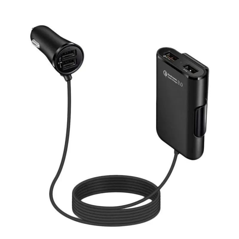 4-портовый USB-концентратор для автомобильного зарядного устройства, адаптер для переднего и заднего сиденья с удлинительным кабелем 6 футов,...
4-портовый USB-концентратор для автомобильного зарядного устройства, адаптер для переднего и заднего сиденья с удлинительным кабелем 6 футов,...