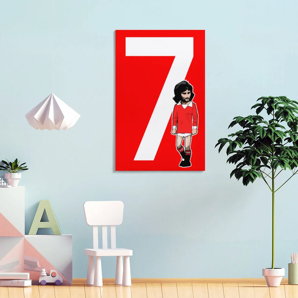 Decoration Print Painting George Best #7 Canvas Picture for Living Room Wall Room Art Posters Frame Modern Home
Decoration Print Painting George Best #7 Canvas Picture for Living Room Wall Room Art Posters Frame Modern Home