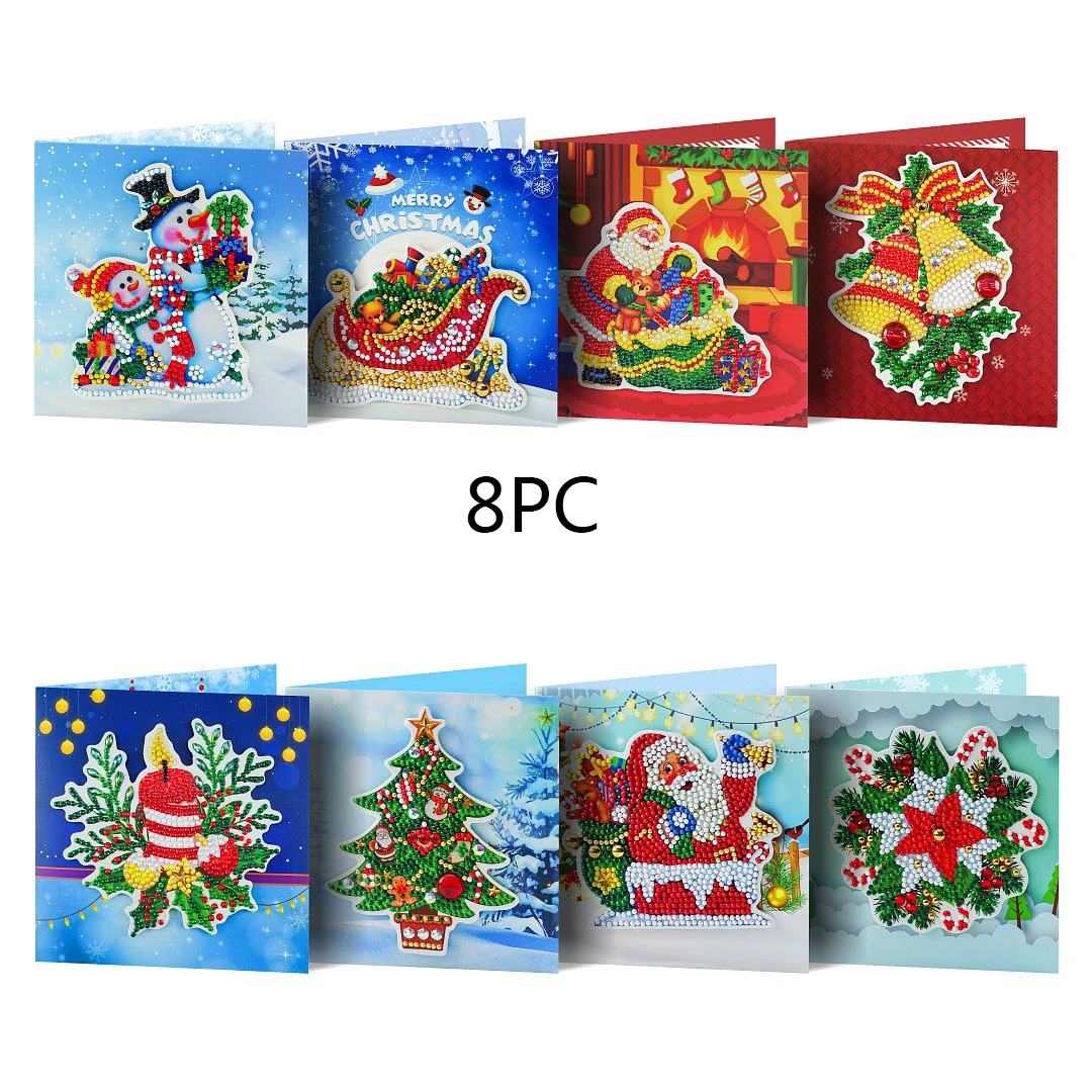 HUACAN DIY бриллиантовый рисунок Рождество карты 5D Алмазная вышивка крестиком Санта Клаус поздравительные открытки ручной работы подарок
HUACAN DIY бриллиантовый рисунок Рождество карты 5D Алмазная вышивка крестиком Санта Клаус поздравительные открытки ручной работы подарок