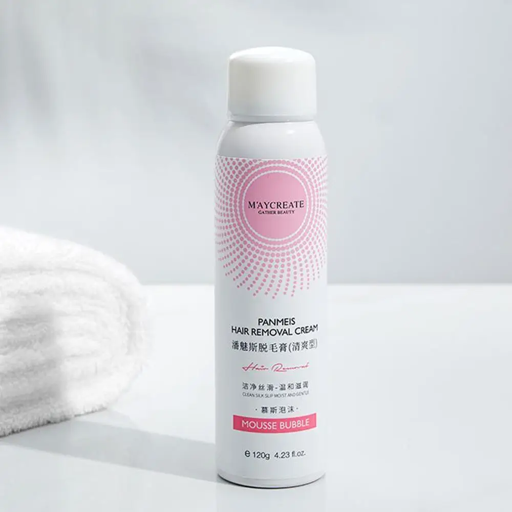 Painless Hair Removal Spray Hair Remover Foam Depilation Essence Foam 120g Women Hair Growth For Men Stop Natural Spray P5T0
Painless Hair Removal Spray Hair Remover Foam Depilation Essence Foam 120g Women Hair Growth For Men Stop Natural Spray P5T0