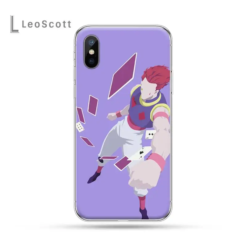Anime Hisoka Hunter x Hunters Phone Case for iPhone 11 12 pro XS MAX 8 7 6 6S Plus X 5S SE 2020 XR
Anime Hisoka Hunter x Hunters Phone Case for iPhone 11 12 pro XS MAX 8 7 6 6S Plus X 5S SE 2020 XR