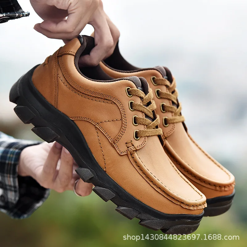 Large Size Men's Shoes Autumn And Winter Men's Business Casual Leather Shoes Leather Middle-aged Big Toe Shoes Soft Sole Shoes
Large Size Men's Shoes Autumn And Winter Men's Business Casual Leather Shoes Leather Middle-aged Big Toe Shoes Soft Sole Shoes