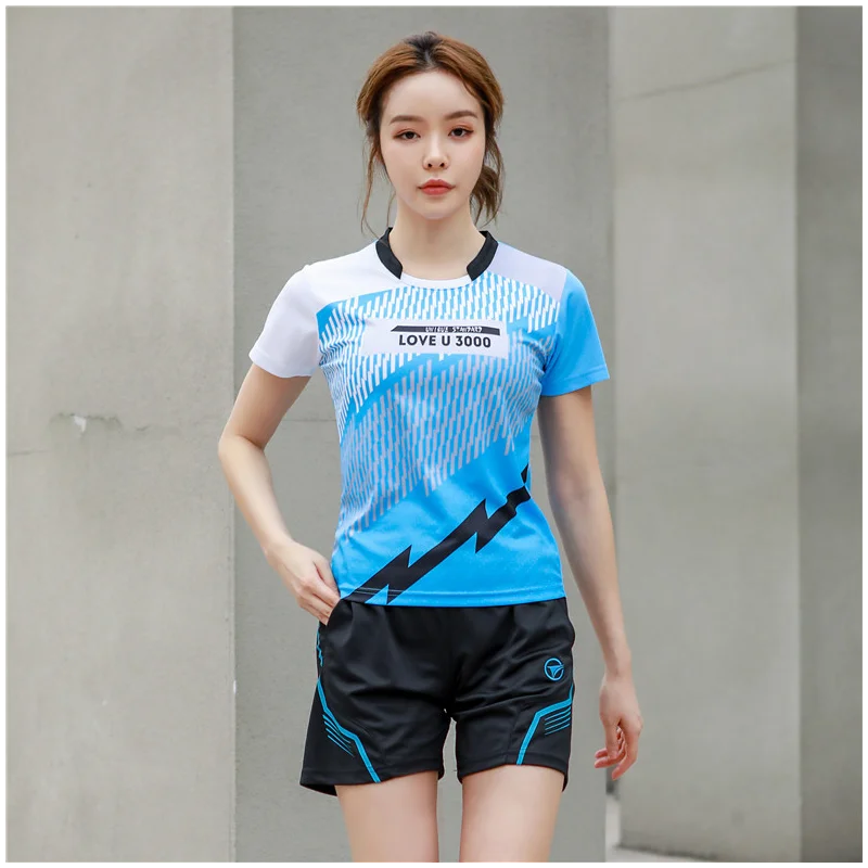 New Men‘s And Women‘s Badminton Uniforms Sportswear Suits Badminton Tennis Competition Uniforms Quick-drying
New Men‘s And Women‘s Badminton Uniforms Sportswear Suits Badminton Tennis Competition Uniforms Quick-drying
