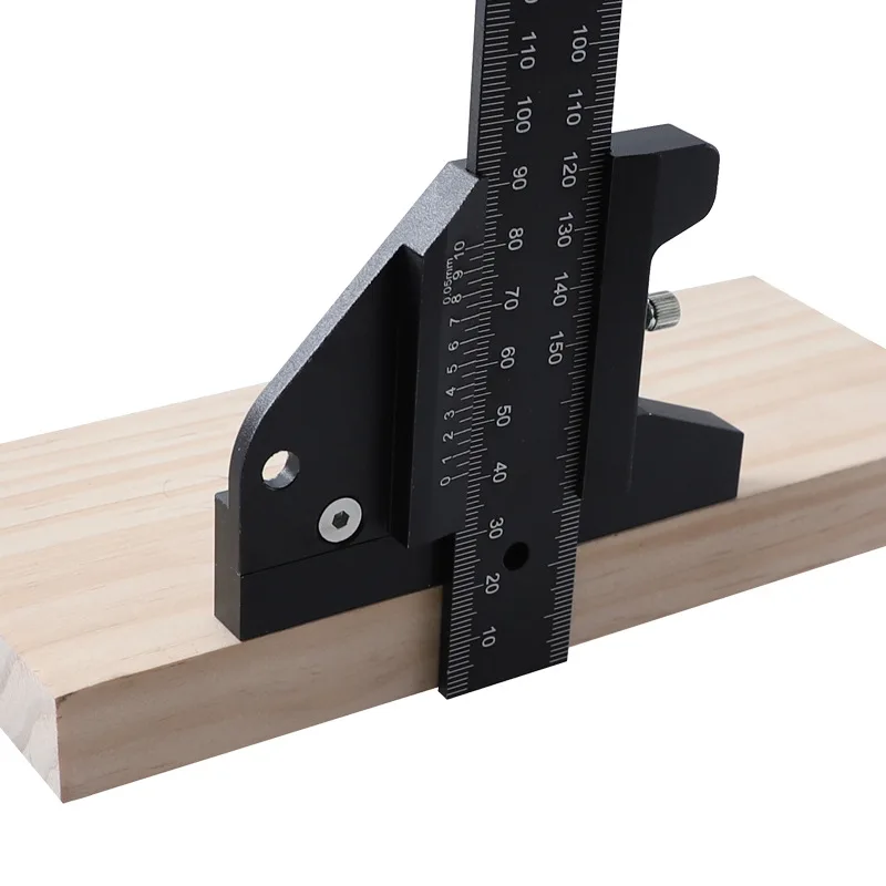 12 Inch Woodworking Scribing Rulers Aluminum Alloy T-type Marking Ruler Measuring Carpentry Marking Gauge DIY Tools
12 Inch Woodworking Scribing Rulers Aluminum Alloy T-type Marking Ruler Measuring Carpentry Marking Gauge DIY Tools