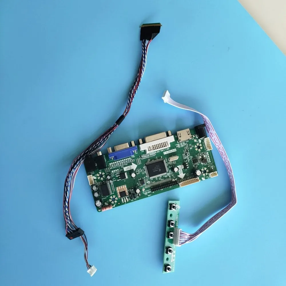 Комплект для LP171WU6 TLA1 17 1 "плата контроллера совместимому с HDMI VGA Аудио карты DIY