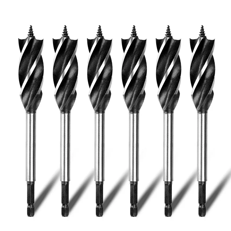 Wood Cutter Twist Drill Bit Hex Shank Wood Hole Cutter 4 Flute Auger Carpenter Drill Bit Core Drill Bit 10-25mm
Wood Cutter Twist Drill Bit Hex Shank Wood Hole Cutter 4 Flute Auger Carpenter Drill Bit Core Drill Bit 10-25mm
