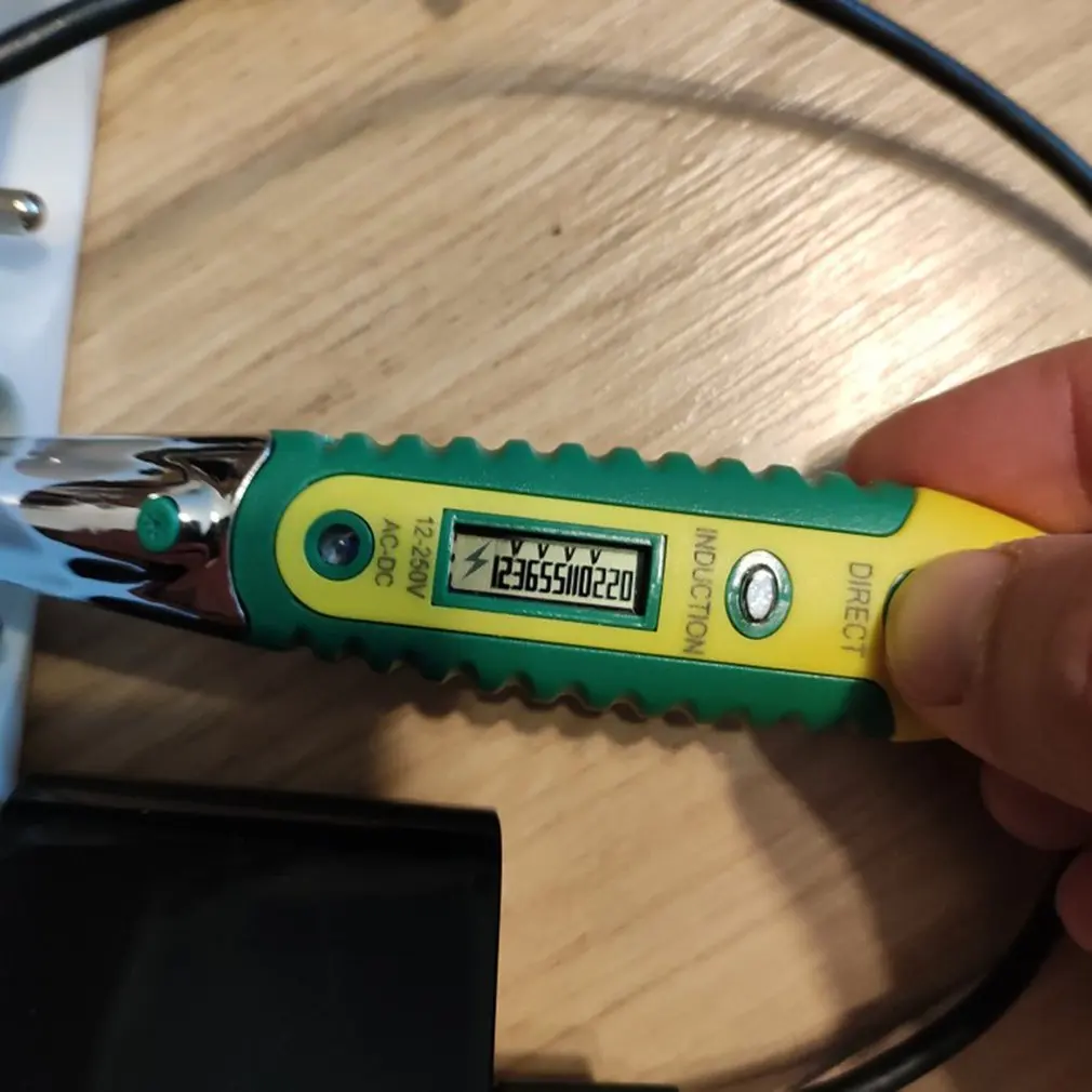VD700 High Precision Digital LCD Voltage Tester Electrician's Screwdriver Pen Voltage Tester LED Illumination Pen
VD700 High Precision Digital LCD Voltage Tester Electrician's Screwdriver Pen Voltage Tester LED Illumination Pen