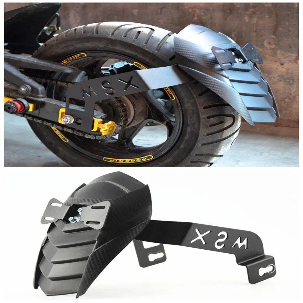 Motorcycle Rear Mudguard Splash Guard Rear Wheel Cover Rear Fenders for Honda Msx125/SF Motobike Modify Accessories
Motorcycle Rear Mudguard Splash Guard Rear Wheel Cover Rear Fenders for Honda Msx125/SF Motobike Modify Accessories