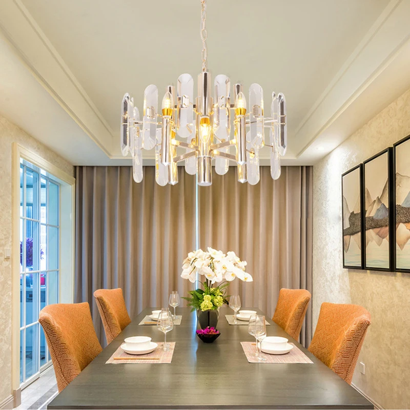 Post Modern Creative Hanging Lamp Living Room Lamp Northern European Dining Room Lamp Simple Lighting Crystal chandelier 
Post Modern Creative Hanging Lamp Living Room Lamp Northern European Dining Room Lamp Simple Lighting Crystal chandelier