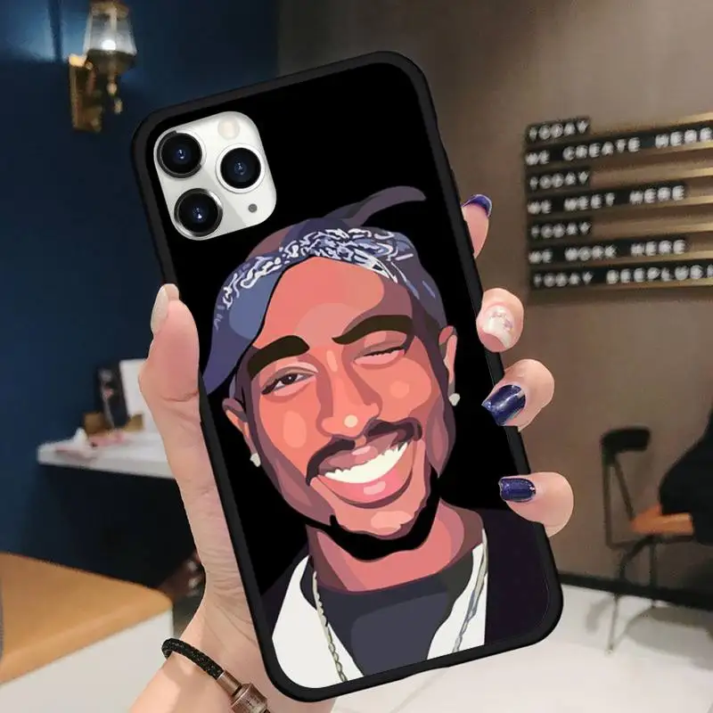 Rapper 2pac singer Phone Cases for iPhone 11 12 pro XS MAX 8 7 6 6S Plus X 5S SE 2020 XR Soft silicone
Rapper 2pac singer Phone Cases for iPhone 11 12 pro XS MAX 8 7 6 6S Plus X 5S SE 2020 XR Soft silicone