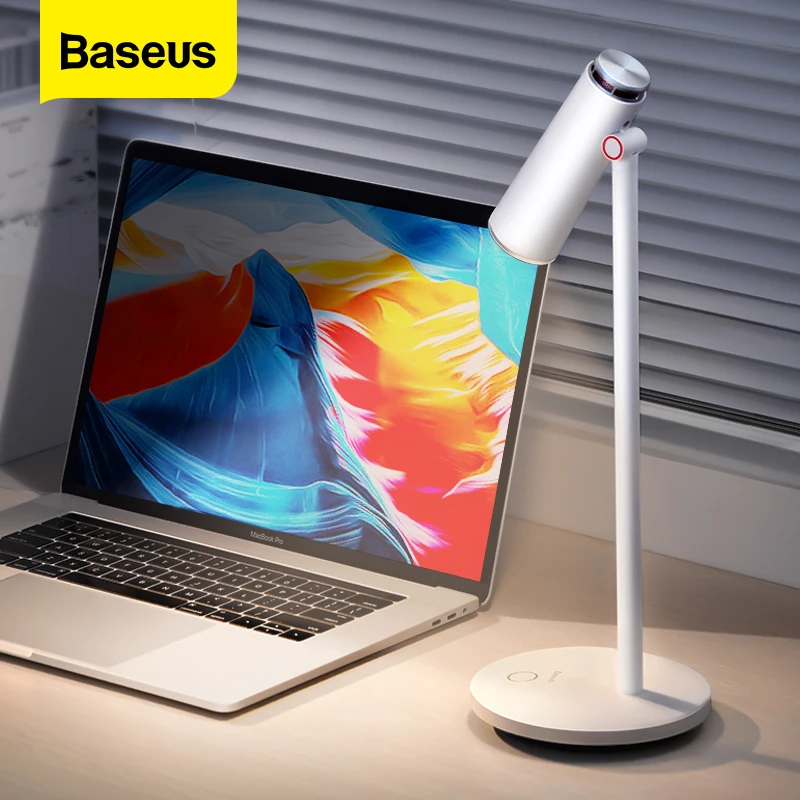 Baseus Table Lamp Stepless Dimming Reading light USB Rechargeable Eye Protection LED Night Light For Study Work Bedroom Lamp
Baseus Table Lamp Stepless Dimming Reading light USB Rechargeable Eye Protection LED Night Light For Study Work Bedroom Lamp