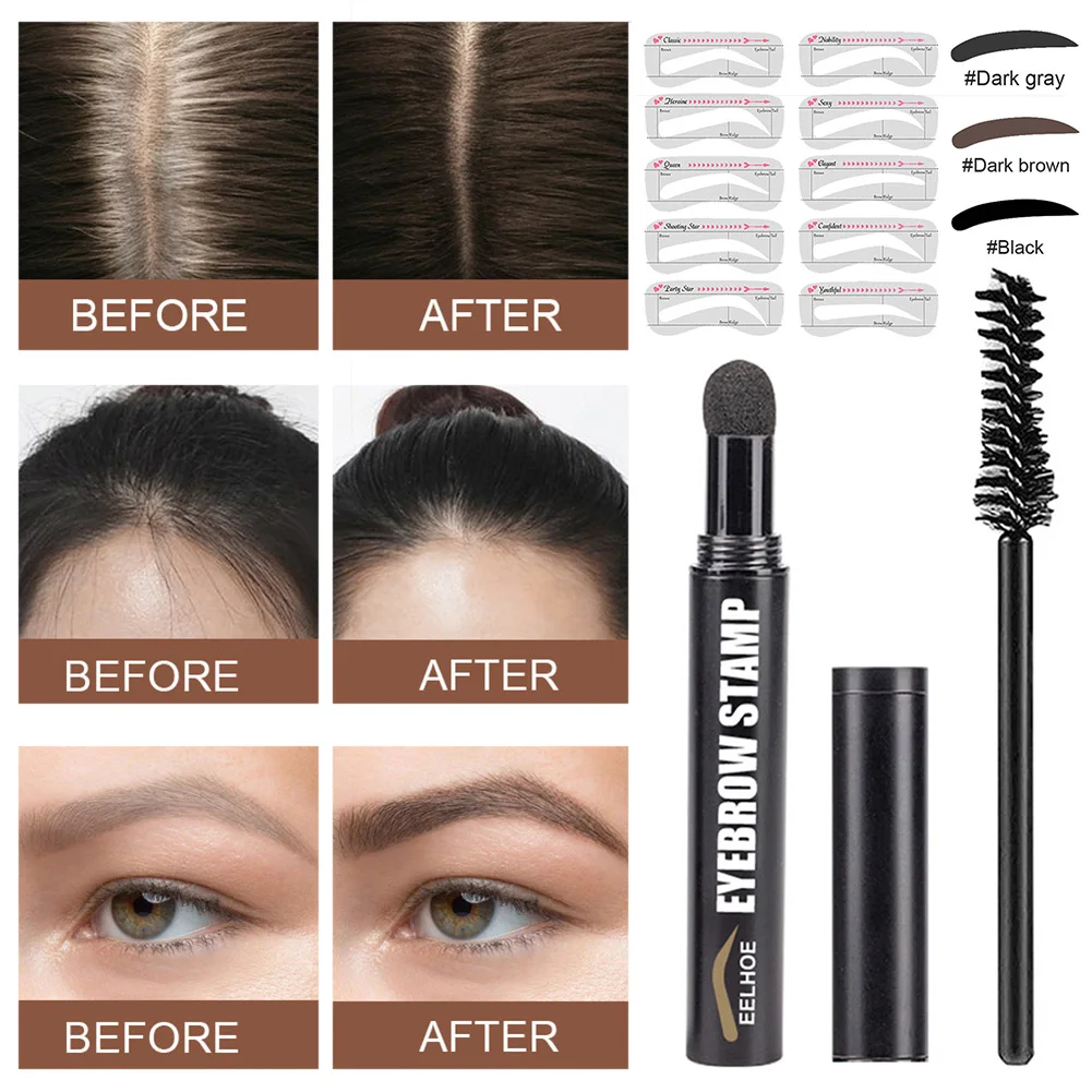 New 5 Pairs Brow Stamp Shaping Kit Brow Stencils, Brow Brush Eyebrow Makeup Tool Waterproof Long Lasting 24 hours Makeup Set
New 5 Pairs Brow Stamp Shaping Kit Brow Stencils, Brow Brush Eyebrow Makeup Tool Waterproof Long Lasting 24 hours Makeup Set