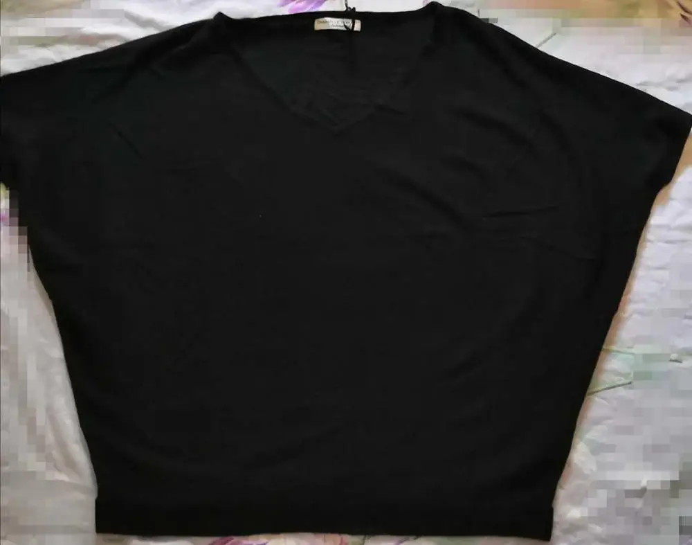 100% Cashmere Sweater Women Black V-neck Pullover Natural Fabric Extra Soft Warm High Quality Clearance Sale Free Shipping
100% Cashmere Sweater Women Black V-neck Pullover Natural Fabric Extra Soft Warm High Quality Clearance Sale Free Shipping