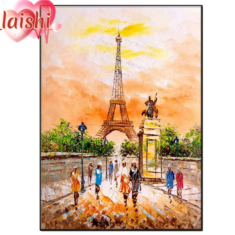 3D Diy мультфильм Рисунок, Парижская башня Бриллиантовая вышивка Стразы картина мозаика украшение для дома 
3D Diy мультфильм Рисунок, Парижская башня Бриллиантовая вышивка Стразы картина мозаика украшение для дома